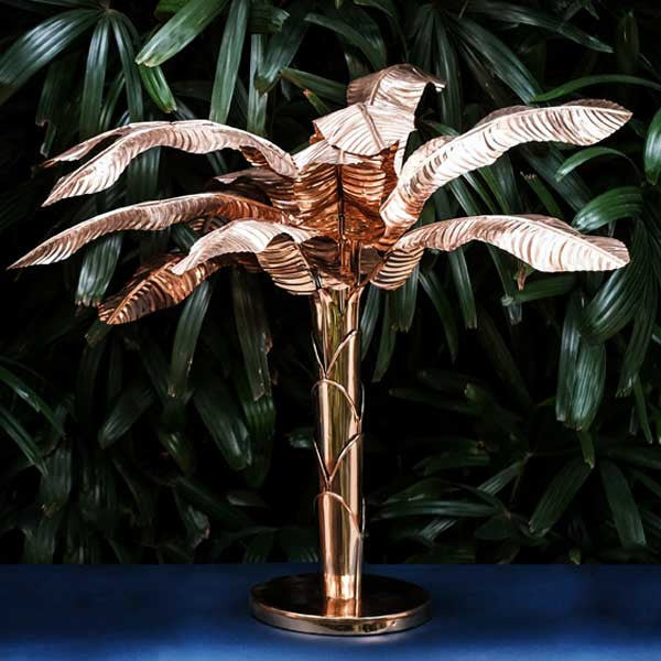 Palmera - Rose Brass
