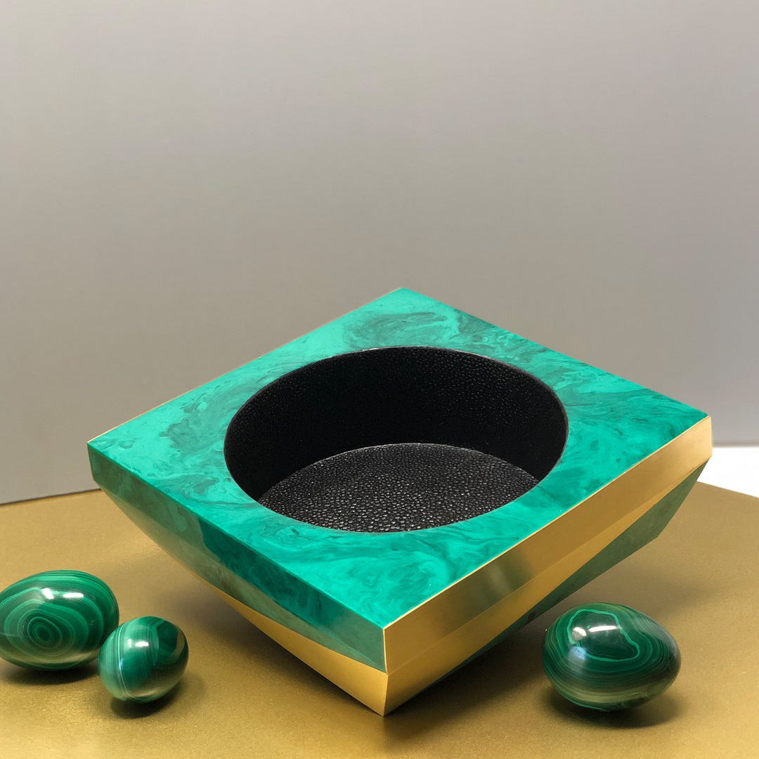 Malachite Vide Poche