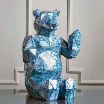 Facet Bear Sculpture